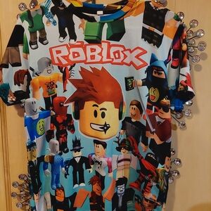 Roblox Boys' Short Sleeve Graphic Tee - Multicolor